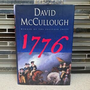 1776 David McCullough Hardcover History Book Simon & Schuster Great Condition